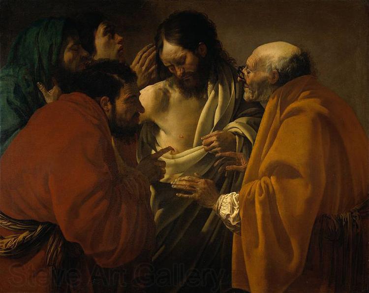 Hendrick ter Brugghen Doubting Thomas Spain oil painting art